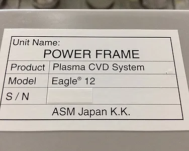 日本エー・エス・エム　Plasma CVD System「POWER FRAME」